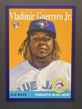 2019 Topps Archives Vladimir Guerrero Jr. Purple /175 Rookie RC #14 Blue Jays