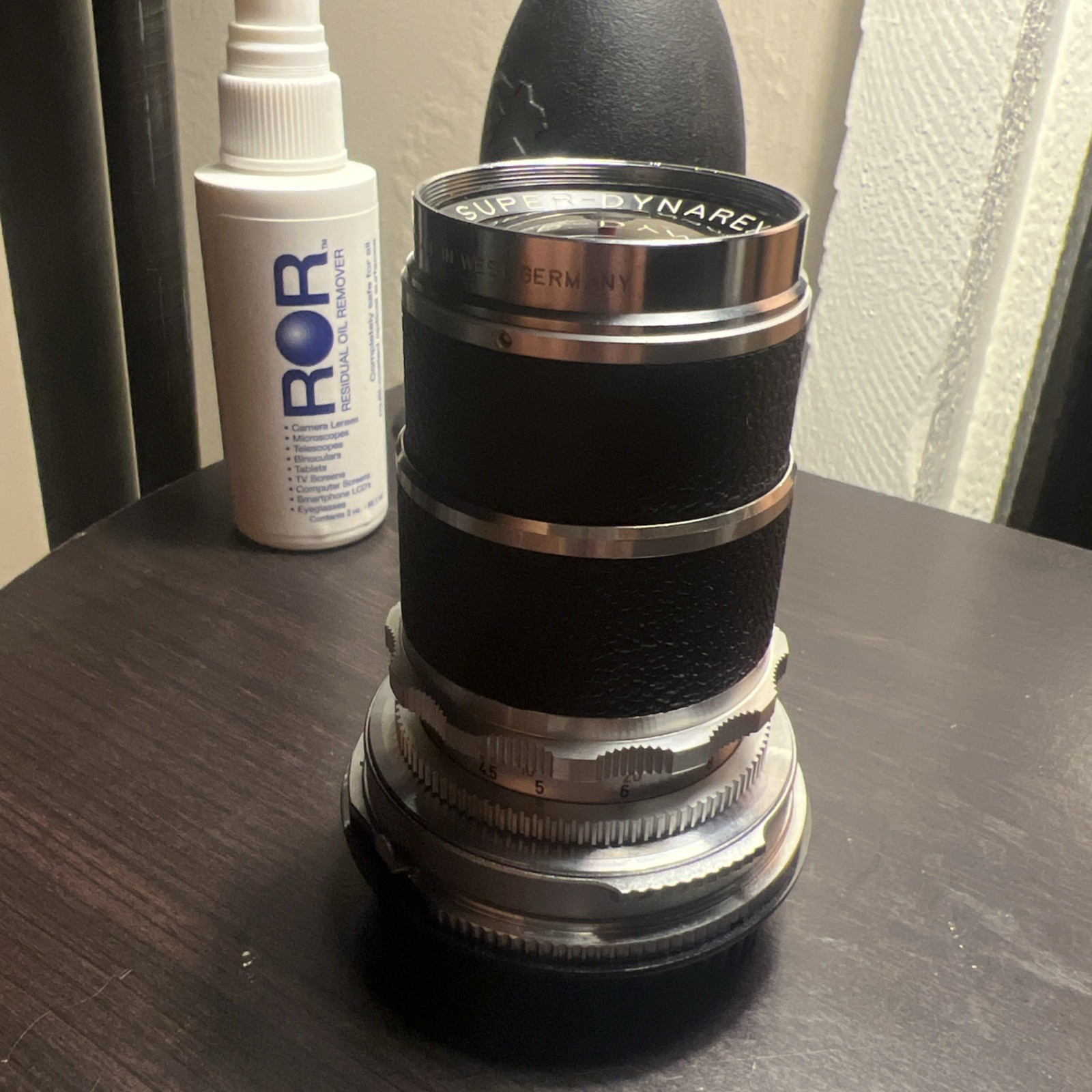 Voigtlander Super-Dynarex 135mm f/4 Lens - Excellent CONVERTED CANON EF EOS