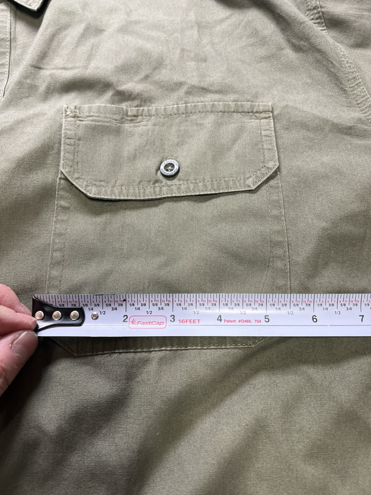 Schmidt Workwear Button Down Long Sleeve Size XXL… - image 18