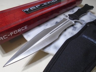 Tac-Force Big Dagger Short Sword Full Tang Knife Dual Edge TF-FIX3001SL 15.75''