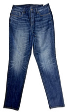Chico's Women's So Slimming Girlfriend Slim Leg Ankle Jeans 1.5R US Stretch