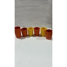 Vintage Tupperware Kids Tumblers Cups Mixed Lot of 6