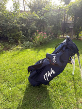 Sun mountain "1744" Navy 14-Way Stand Golf Bag, Shoulder Strap, 6 Pockets Nylon