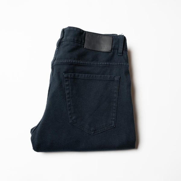 Men Hugo Boss Jeans Navy Cotton 34 / L / 50