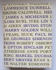 THE ARTISTS’ & WRITERS’ COOKBOOK 1961 1ST ED. WRITERS, PAINTERS, & SCULPTORS