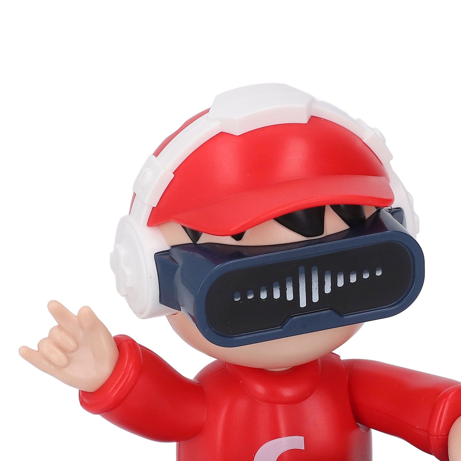 DJ Bouncing Beat Rock Boy Dancing Toy With Music Flashing Light Wheel Automatic