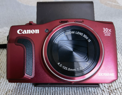 Canon PowerShot SX700 HS Compact Digital Camera Red From