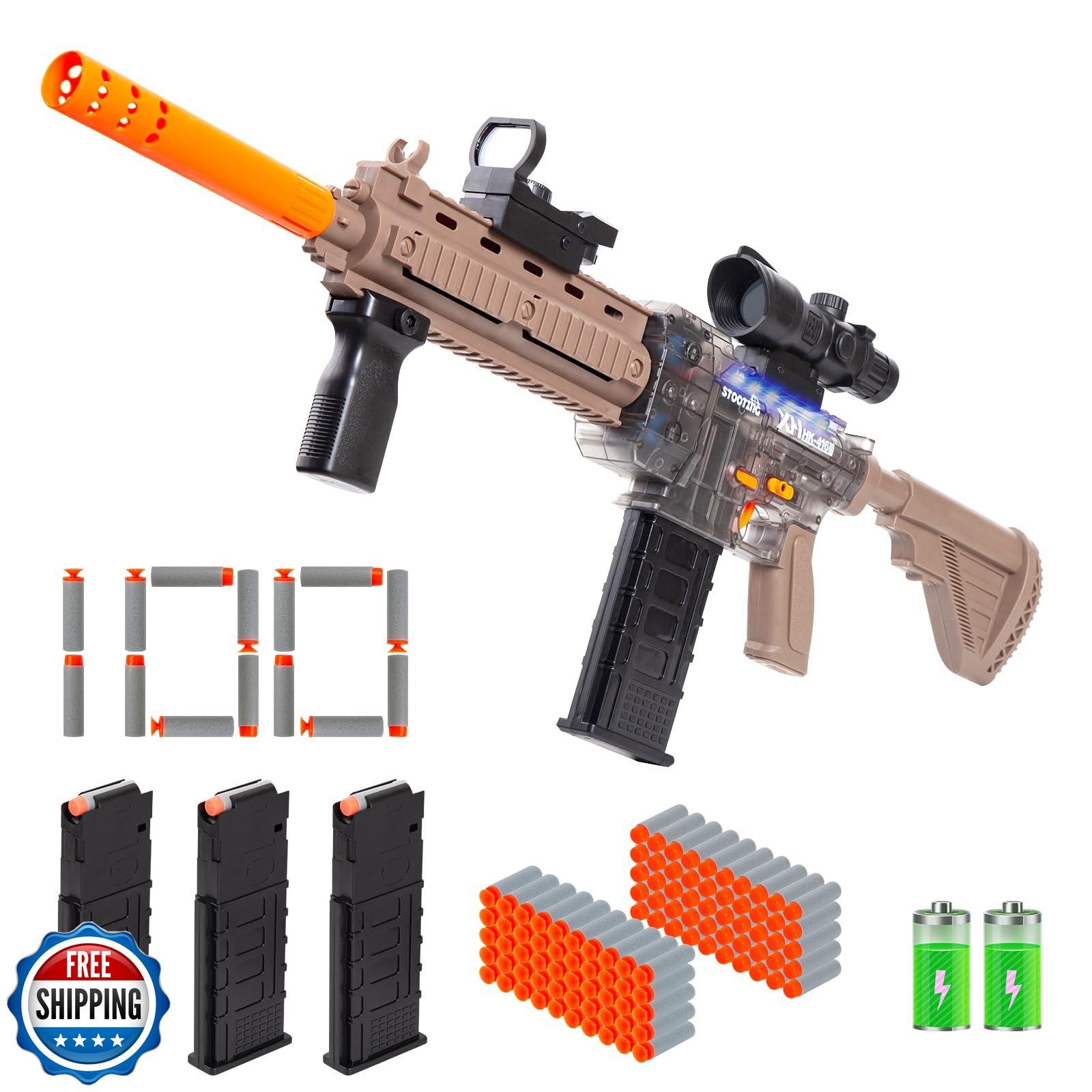 S For Nerf Guns Darts, Electric Foa