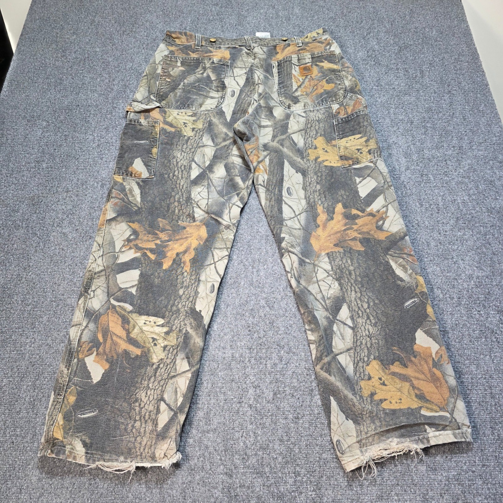 Carhartt B158 CMO Realtree Camo Dungaree Pants Men's 38x30 Vintage Workwear thumbnail 6