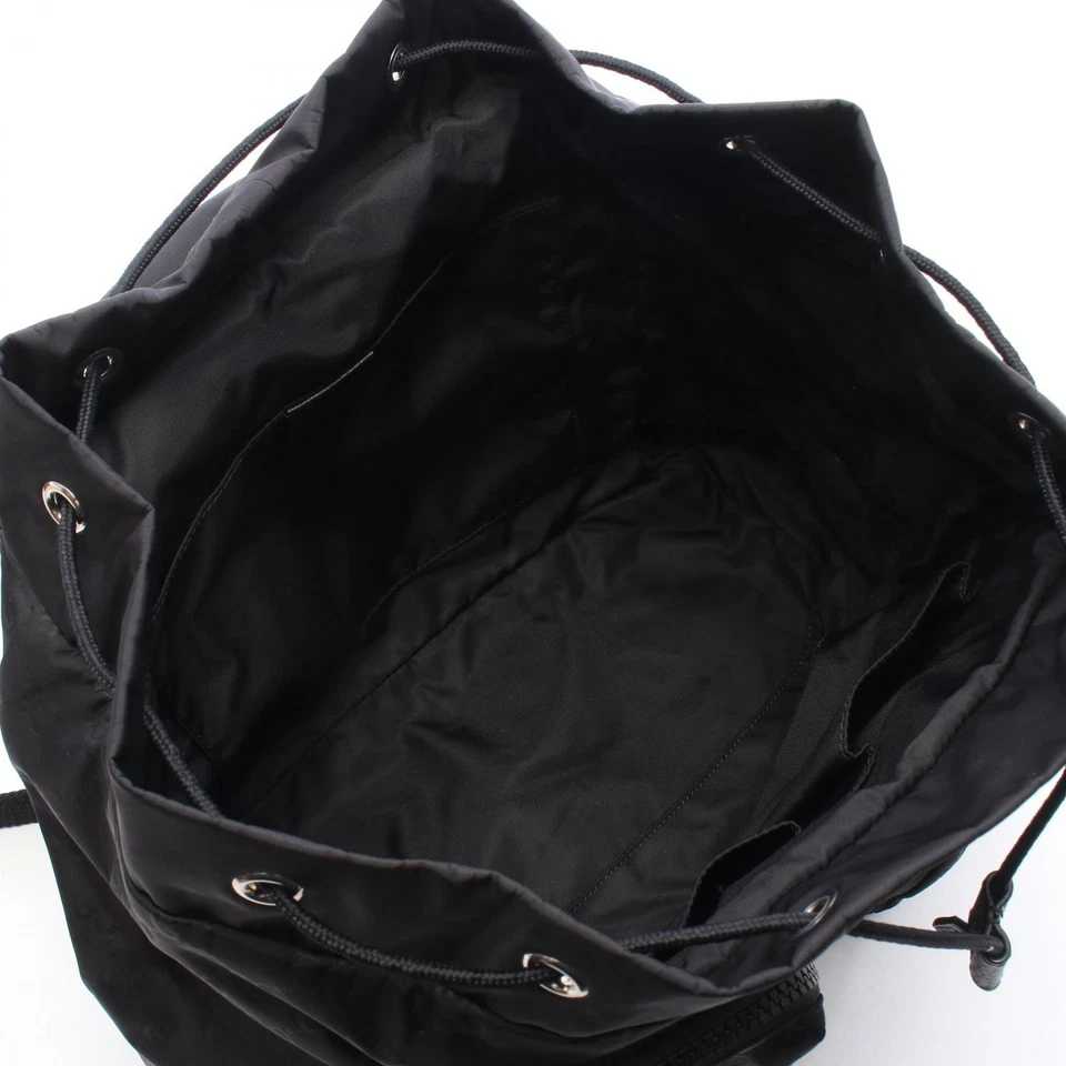 Sac à dos sac à dos en nylon GUCCI GG 510343 cuir nylon noir occasion femme - Photo 3/4