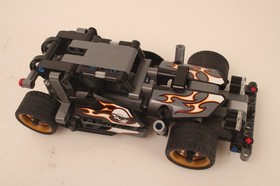 LEGO Technic 42046 Getaway Racer incomplete lot of 5