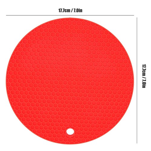 Table Placemat Elegant and Strong Insulation Pad Silicone Mat Table Mat Perfe... - Picture 9 of 9