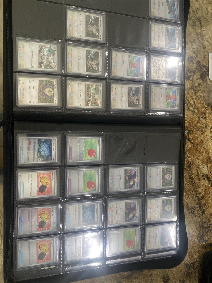 POKEMON WHITE FLARE INCOMPLETE MASTER SET Illustartion Rares Poke ...