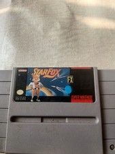 Starfox SNES. Tested and Working.