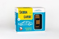 _ŠKoda Garde (1982) - Bronzová MetalíZa - Stavebnice Abrex 1:43
