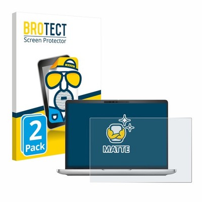 2x Schutzfolie Matt für Dell Pro 13 Plus Laptop PB13250 Displayschutz 