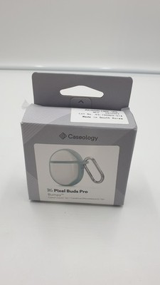 Caseology Bumpy Hülle mit Karabiner für Google Pixel Buds Pro Sage Green