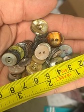 mother of pearl buttons 1 pound plus lot Stock photo