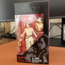 Hasbro Star Wars The Black Series 6-Inch Rey Jakku and BB-8 Action Figure