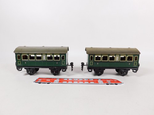 Märklin Spur 0 AC 2x 17230 Blech Personenwagen 2./3. Klasse Germany #EL844-1 | Zustand: Gebraucht