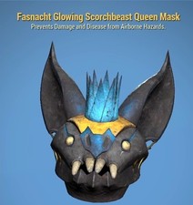 RARE Fallout 76 FO76 XBOX Fasnacht GLOWING SCORCHBEAST QUEEN Mask FAST DELIVERY