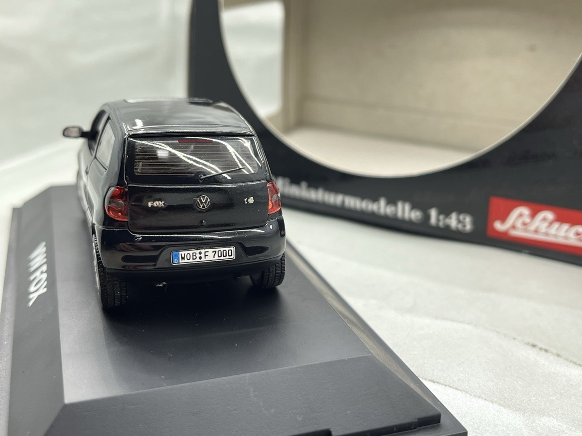 🇺🇦 1:43 VW Fox Volkswagen Schuco Black | eBay