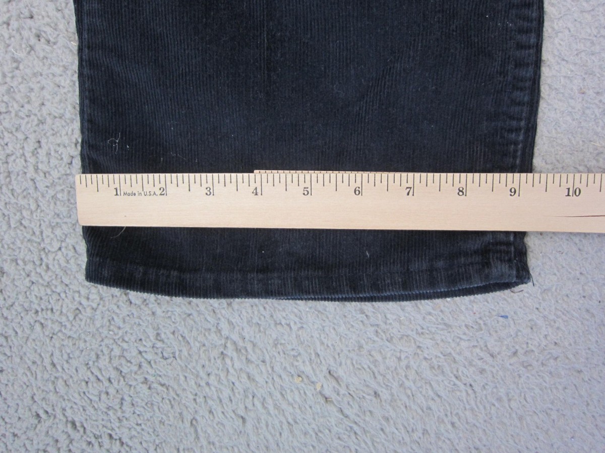 Vintage Levis 517 Jeans Mens 36 x31 Blue Bootcut Flared Corduroy