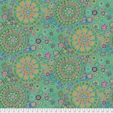 Millefiore Jade Green Kaffe Fassett Collective Sold by the Half Yard