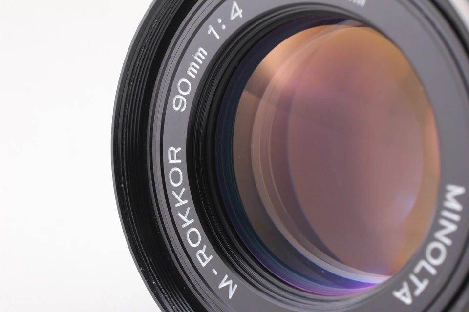 [COMO NUEVO] Lente Minolta M-Rokkor 90 mm F/4 MF para montaje Leica M CL CLE de JAPÓN Foto 3 de 4