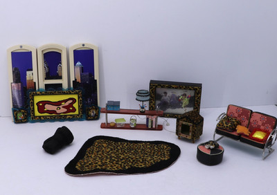 American Girl Minis AG Illuma NYC Loft Room Accessories