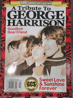 George Harrison Goodbye Dear Friend Tribute Gold Collector Series 1943-2001