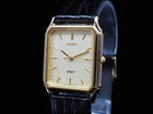 Vintage 1995 N MINT Seiko Spirit 5E31-5B60 Gold Tank Qz 26mm Mens Watch JAPAN