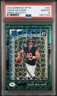 2024 Donruss Optic Caleb Williams GREEN VELOCITY Rated Rookie 🔥 PSA 10 RC BEARS