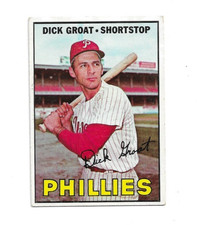 1967 Topps #205 Dick Groat, Philadelphia Phillies