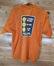 VTG Abercrombie & Fitch Pro Alcohol Anti Clothes  T Shirt Men Large 90s USA READ