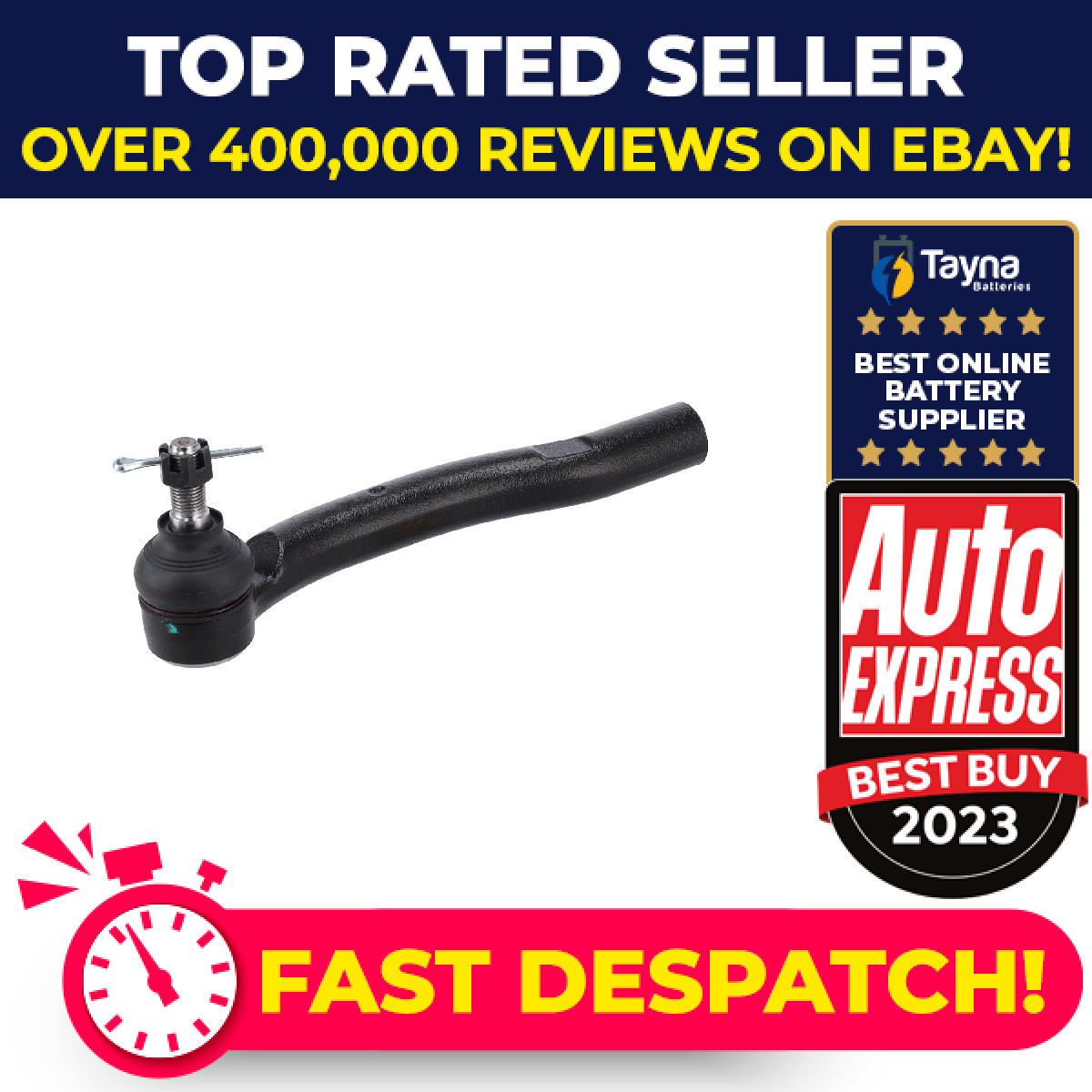 Tie / Track Rod End fits TOYOTA PREVIA CLR30 2.0D Right 03 to 06 1CD-FTV Joint