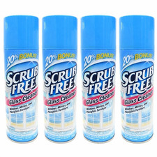 Scrub Free BATHROOM CLEANER W Foaming Action 12oz Pack of 4