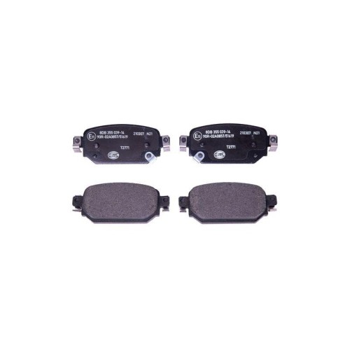 Plaquettes de frein Hella 8DB 355 039-141 pour kit de frein à disque Mazda AMC
