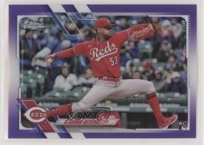 2021 Topps Chrome Update Target Purple Refractor Vladimir Gutierrez #USC84 00jz