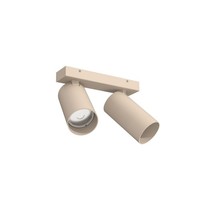 Deckenleuchte Beige Schwenkbar GU10 31 Cm Schlafzimmer Deckenlampe Wohnzimmer