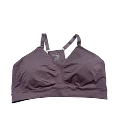 Kindred Bravely Padded Sublime Hands Free Nursing Bra Size XXL Mauve J1Y