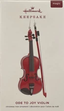 2019 Hallmark Keepsake Christmas Ornament Ode To Joy Violin  Beethoven