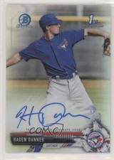 2017 Bowman Draft Chrome Pick Refractor 40/499 Hagen Danner #CDA-HD Auto 7i2