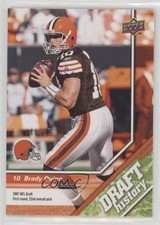 2009 Upper Deck Draft Edition Draft History Green 74/350 Brady Quinn #181 1u7