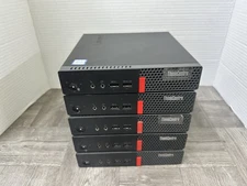Lot Of 5 Lenovo ThinkCentre M710Q Mini Tiny i5-7500T 8GB 256GB SSD Wind 10 Pro