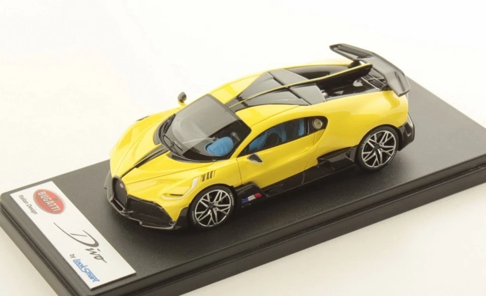 Bugatti Divo Jaune Saufre 1/43 Looksmart - Photo 1/1
