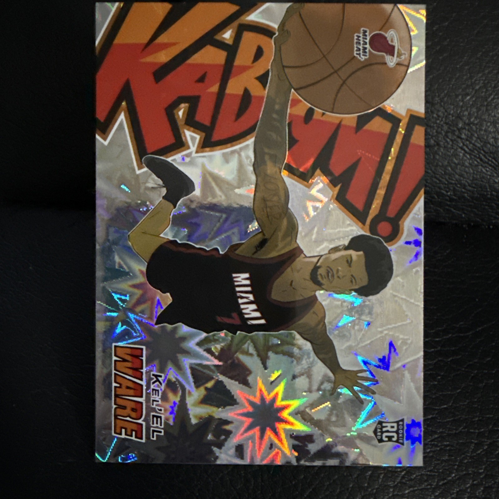 2024 Revolution Kel’el Ware Horizontal Kaboom SSP RC Case Hit Miami Heat