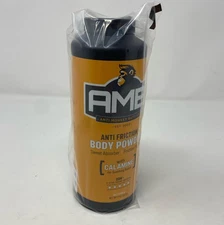 Anti Monkey Butt (AMB) Anti-Friction Body Powder with Calamine - 8 oz, Black