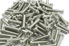 M5 x 20mm Phillips Pan Head Machine Screws, 100pc