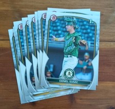(10) DANIEL DAN SUSAC RC 2023 Bowman Draft Paper 1st Rookie, GIANTS, ATHLETICS 